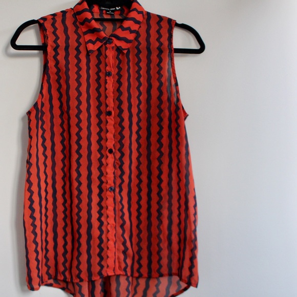 Sleeves, see through, summer top - Picture 1 of 4